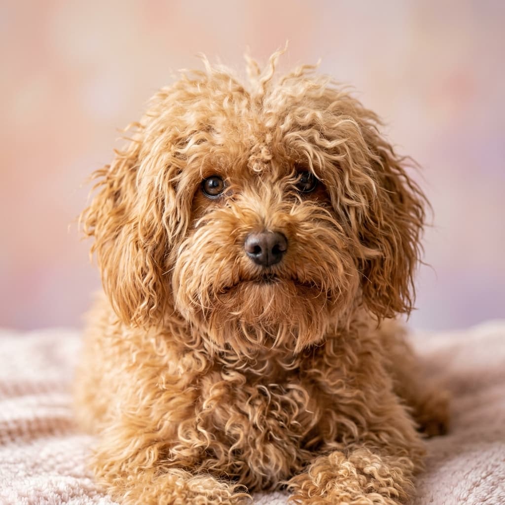 Si bulu sebelum grooming dengan bulu panjang dan sedikit acak-acakan
